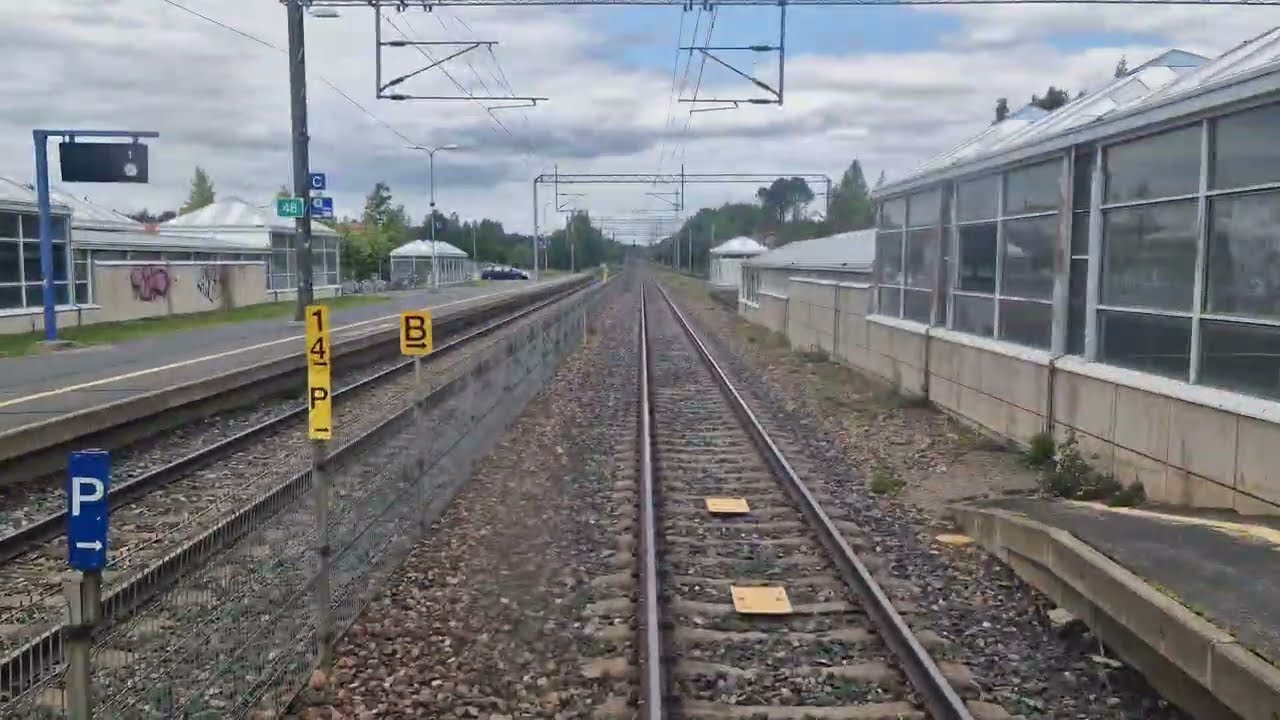 CABVIEW Helsinki-Riihimäki | Rataosavideo Helsinki-Riihimäki | 3-minute speed-up