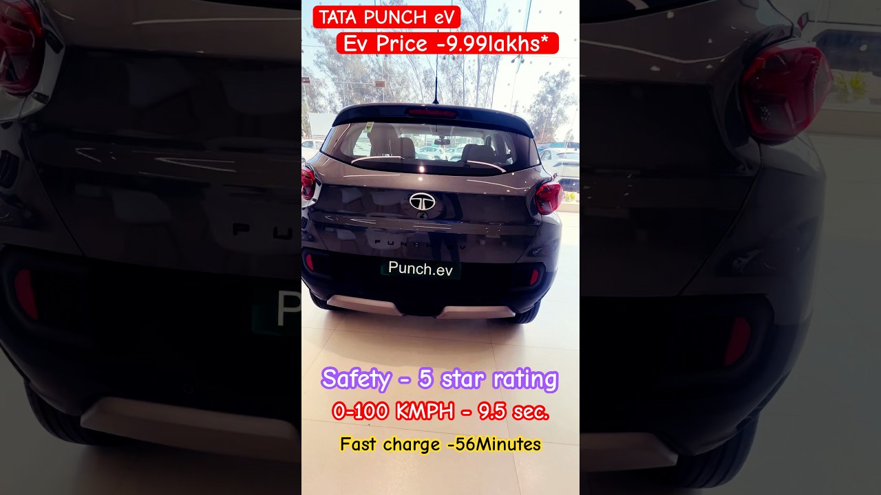 2025 Tata Punch eV ₹9.99 lakhs #tatapunchev #punchev