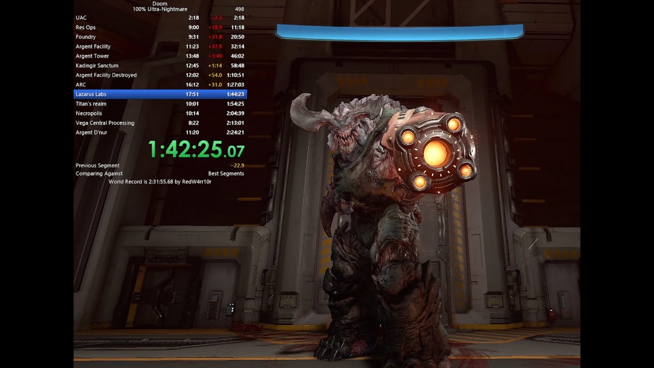 DooM 2016 | 100% UN in 2h25min (No commentary) (former 1st place)