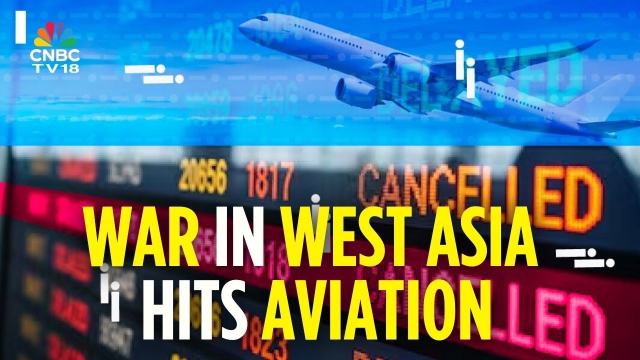 War In West Asia Widens | Data Shows 2,325 Flights Cancelled Between Feb 28- March 5 | CNBC TV18
