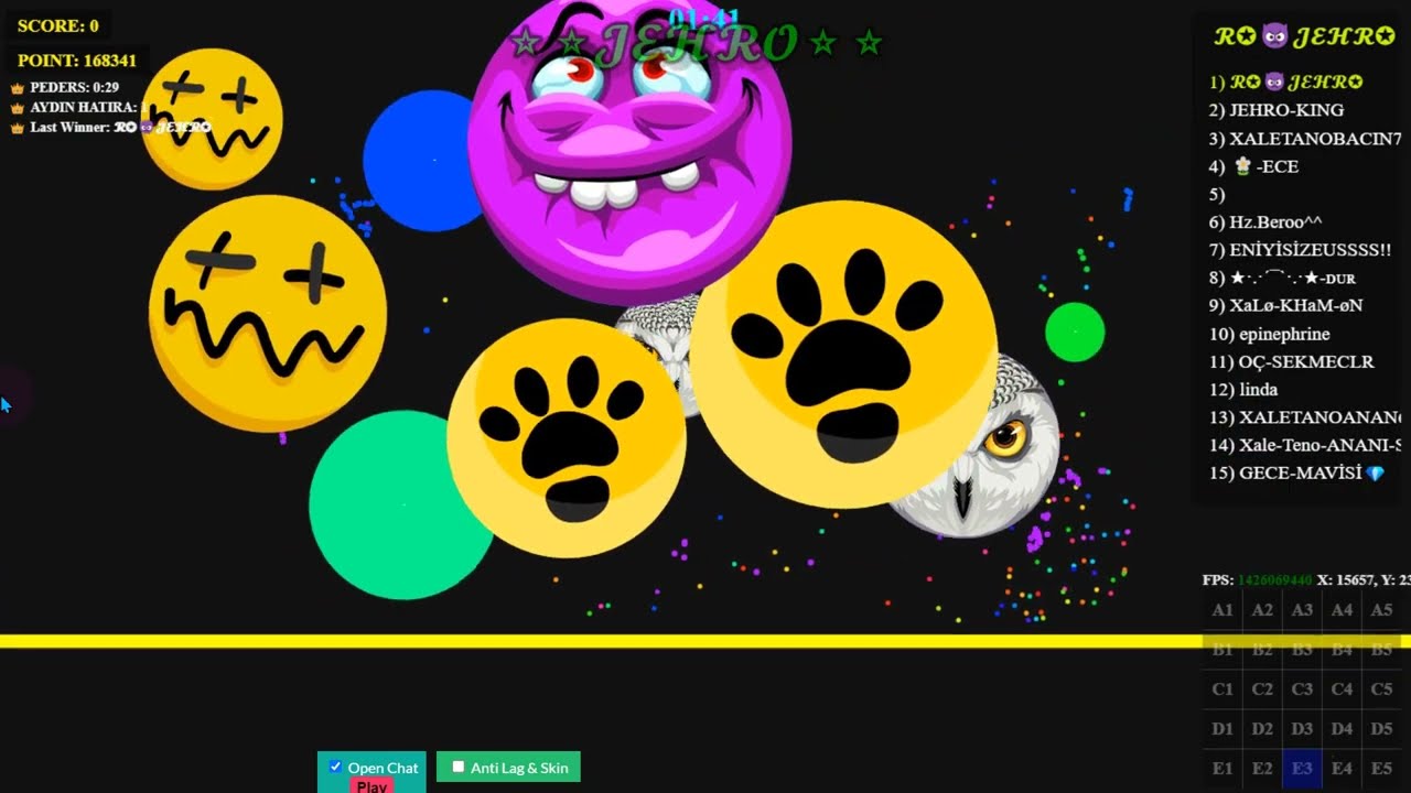 Agar.cc  Virus Mod JEHRO & Neşter  2 el aldık ^^