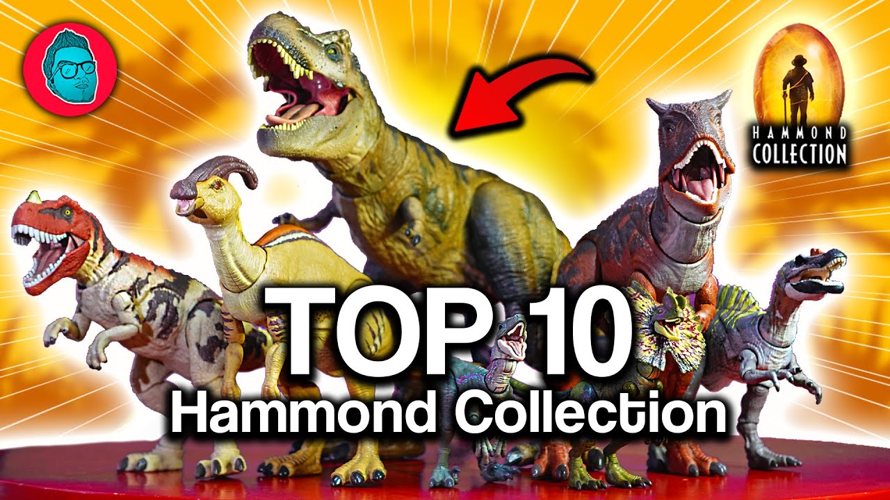 🟡 Las TOP 10 MEJORES figuras de la Hammond Collection 🦖