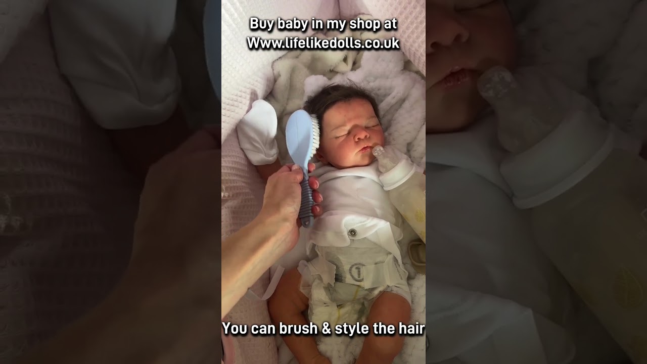 Reborn Fake Baby Lifelike Doll Denise Hall Artist