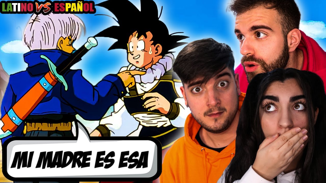 ESPAÑOLES REACCIONAN A DRAGON BALL DOBLAJE LATINO |⚡TRUNKS LE DICE A GOKU QUIENES SON SUS PADRES⚡