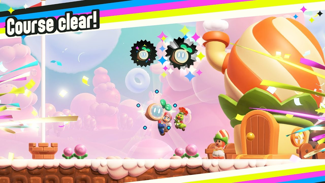 100% прохождение Petal Isles Special Way of the Goomba — Super Mario Bros. Wonder