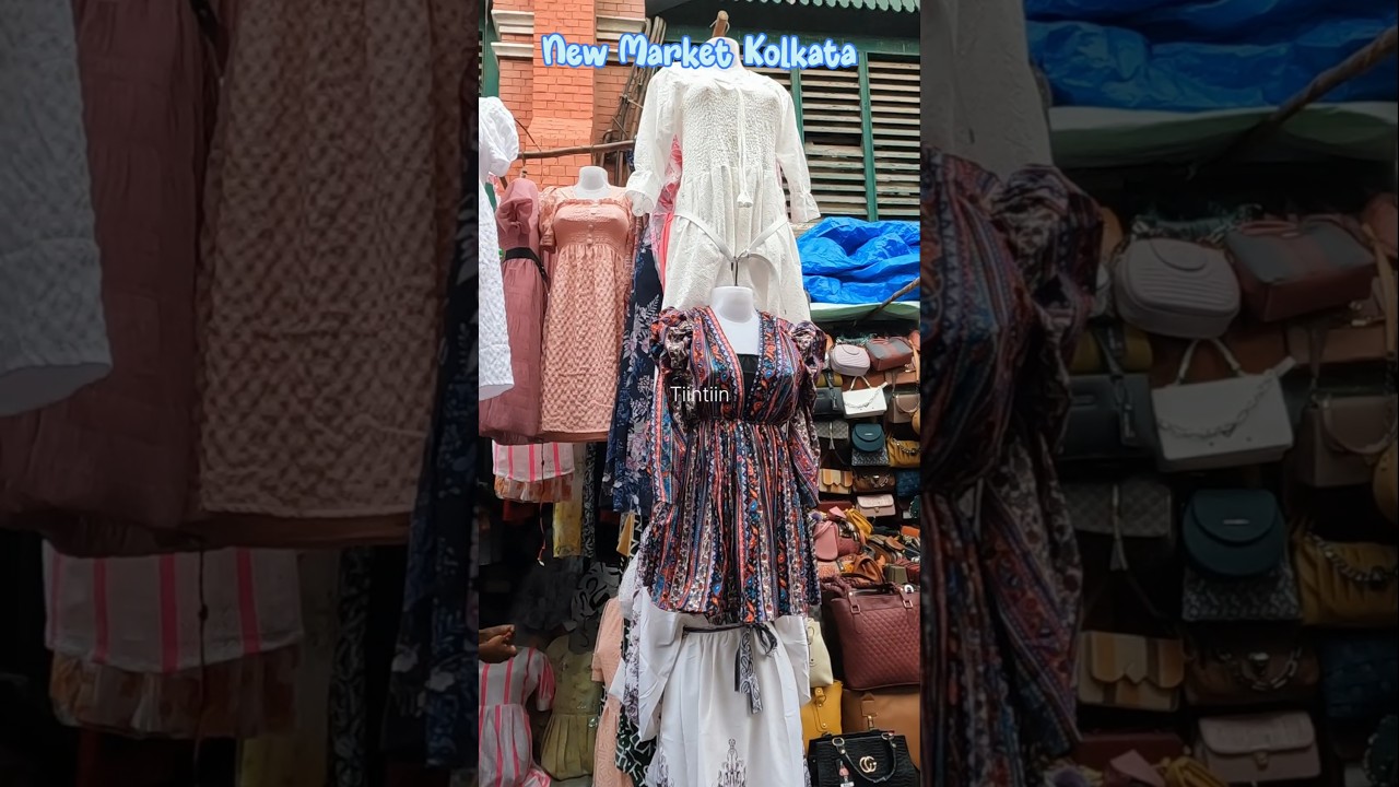 New Market Durga Puja Collection 24 | Dress Special #tiintiin #shopping #dress #durgapuja #newmarket