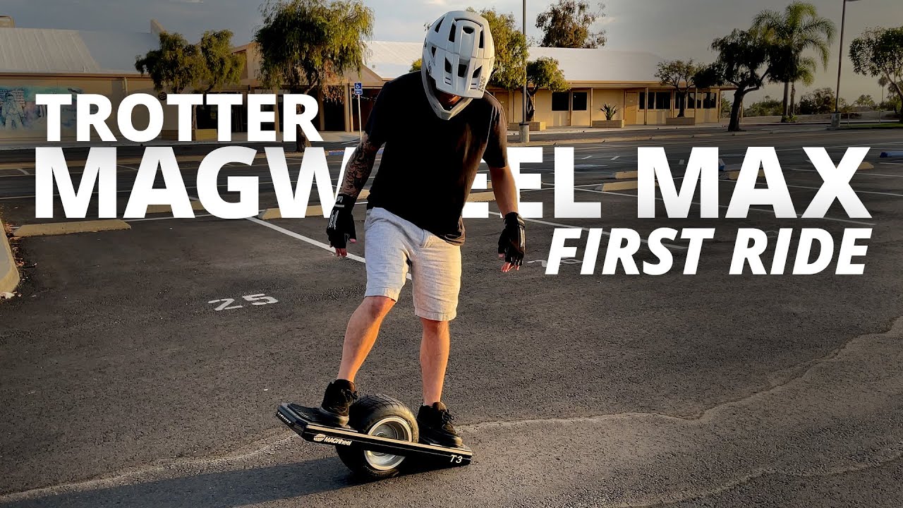 Trotter MAGWHEEL MAX first ride - Onewheel Alternative?