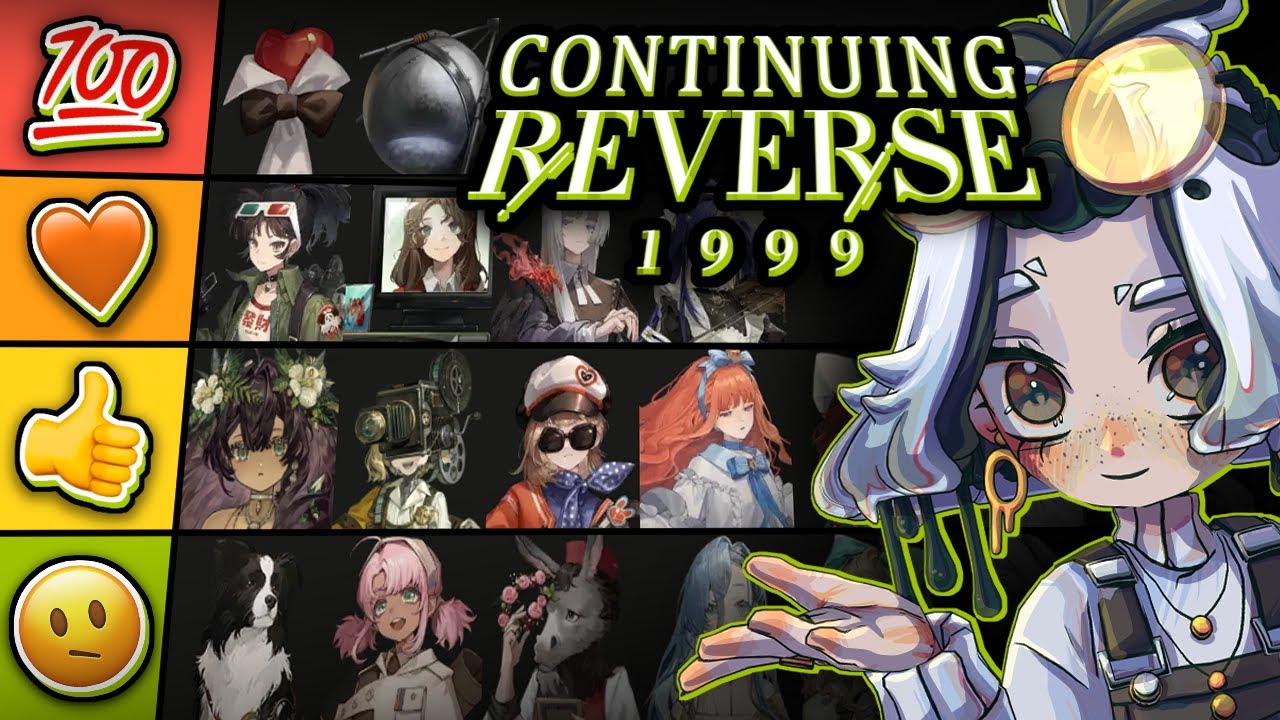 🍎 Continuing Ranking Reverse 1999 Characters by Their Designs 🎨