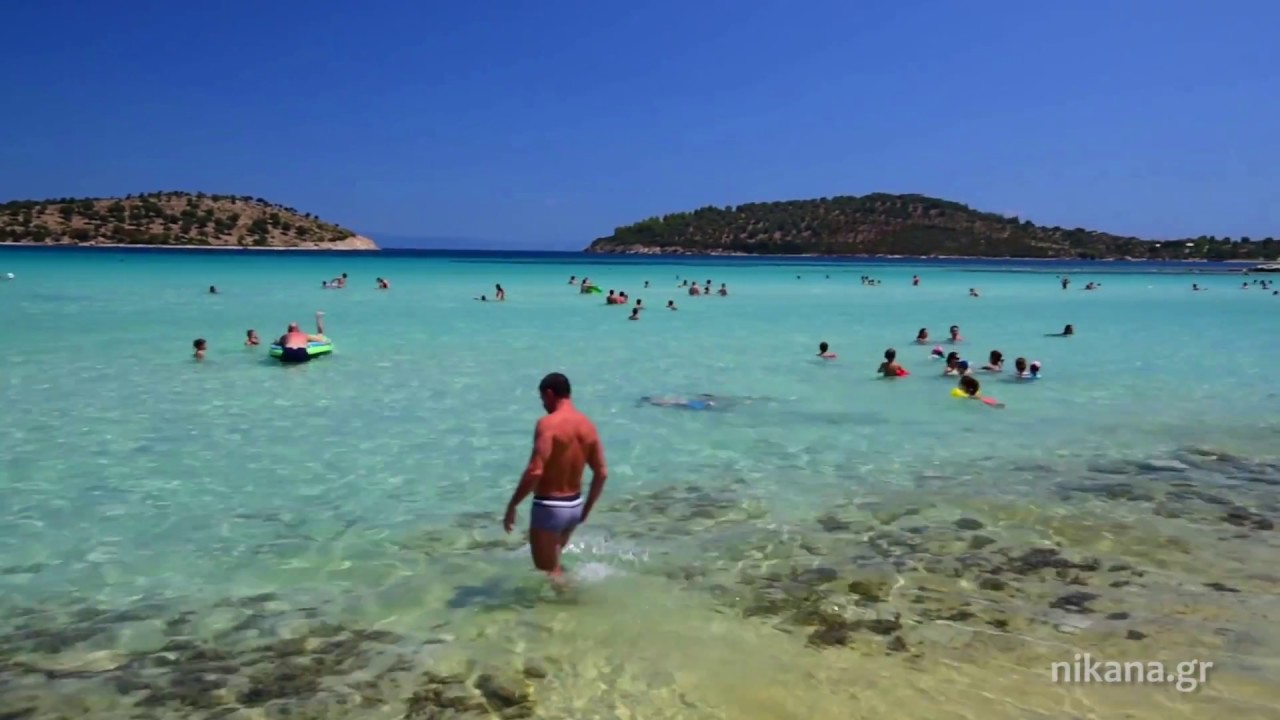 Lagonisi plaža, Sitonija - neverovatno tirkizno more!