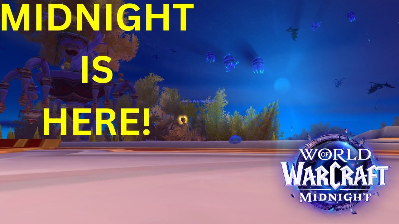 WoW MIDNIGHT IS HERE! Lets level up and get to running M+!