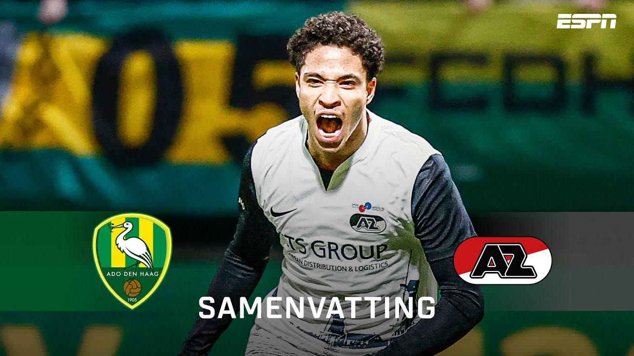 ✨ Ro-Zangelo Daal maakt HATTRICK in EERSTE HELFT 3️⃣ | Samenvatting ADO Den Haag - Jong AZ