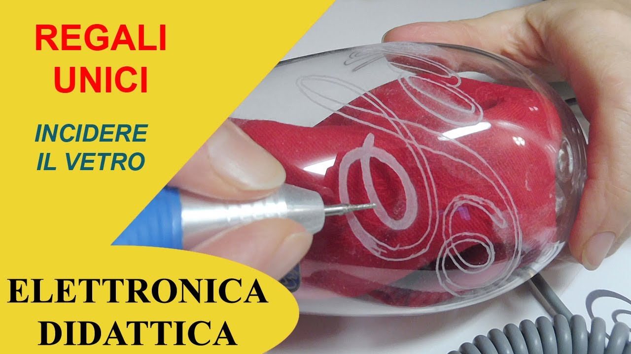 Incisione su vetro. Personalizziamo dei bicchieri da regalare con il nome. Incisione che passione!!!