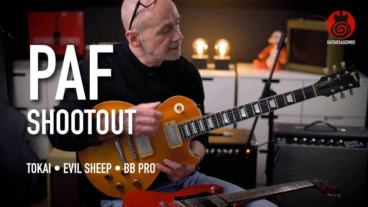 PAF Shootout! Tokai vs Evil Sheep vs Burstbucker Pro 