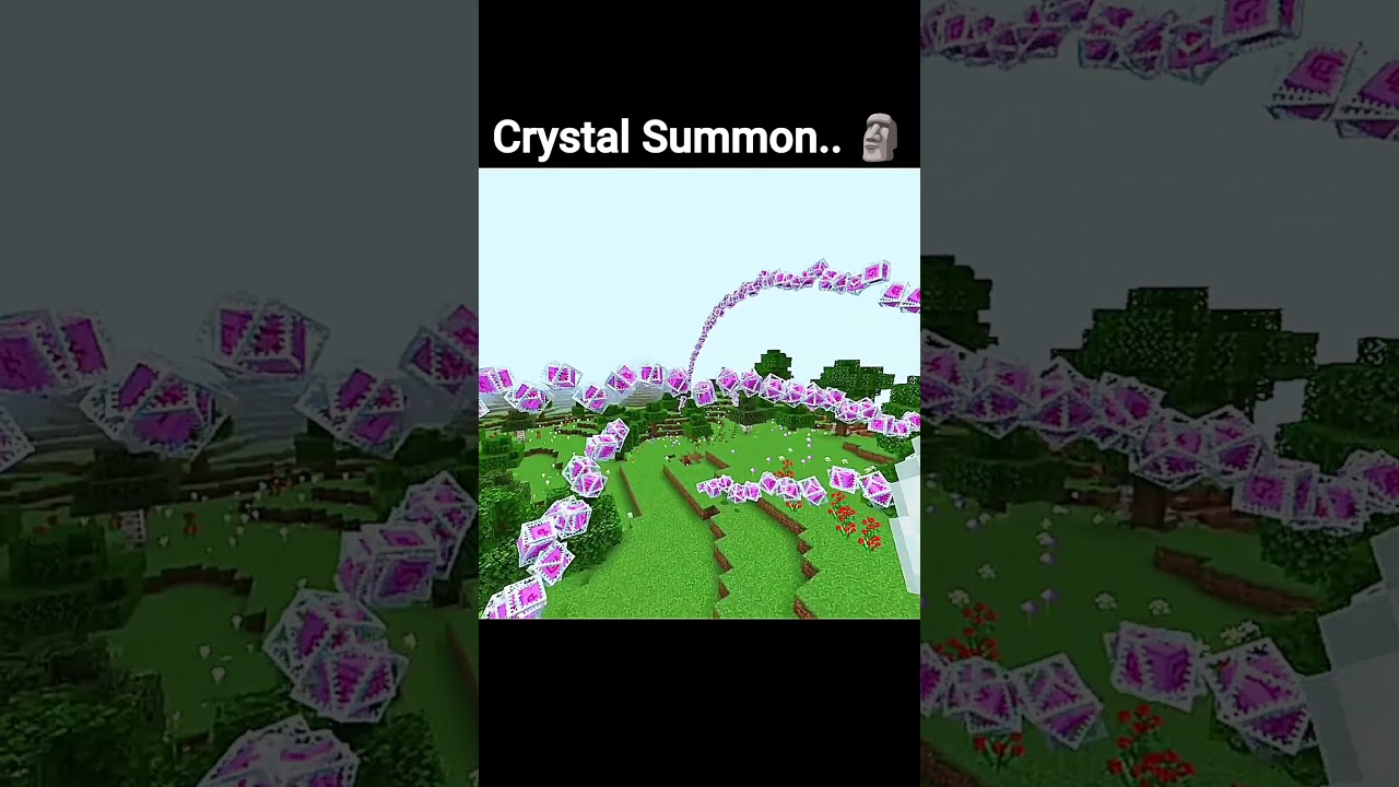 Minecraft Crystal 🔮 Summon Command