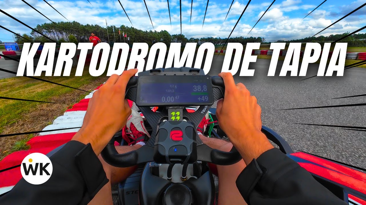 🏁 KARTODROMO DE TAPIA Vuelta Rápida + Trucos || Karting x España Vol.1