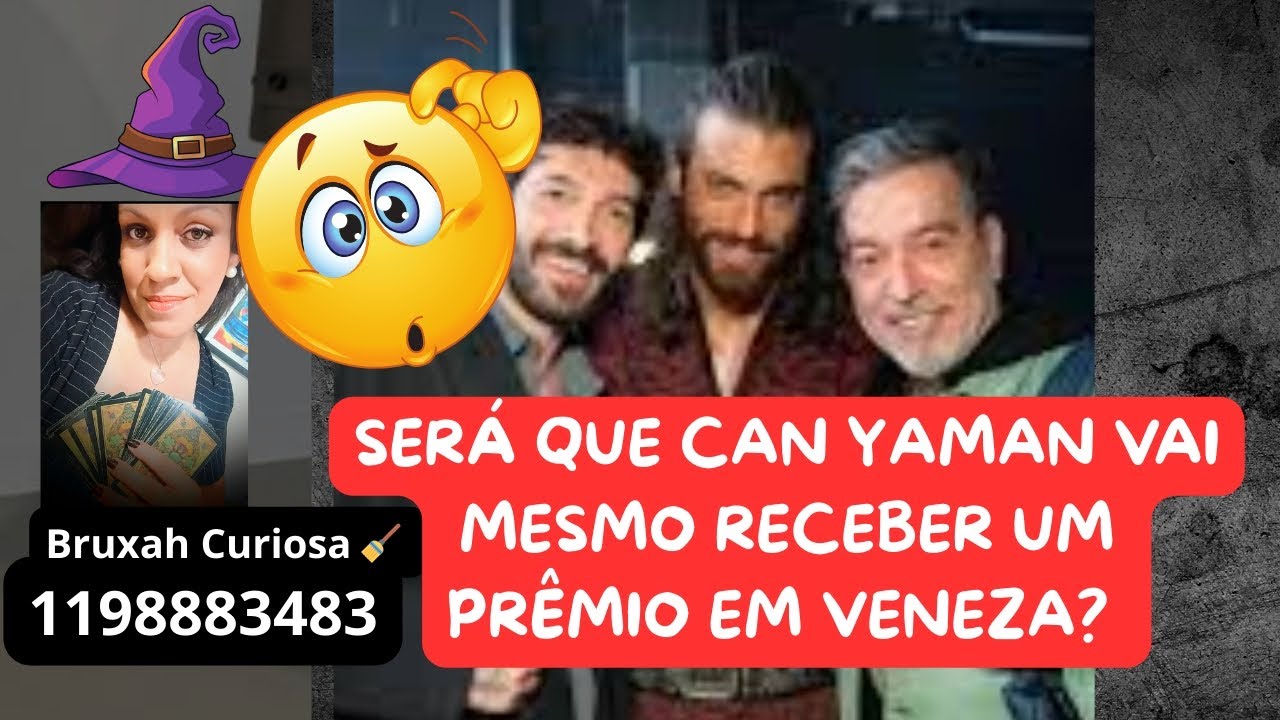 🕵️‍♂️Será que Can Yaman vai mesmo receber um prêmio em Veneza? 🤔