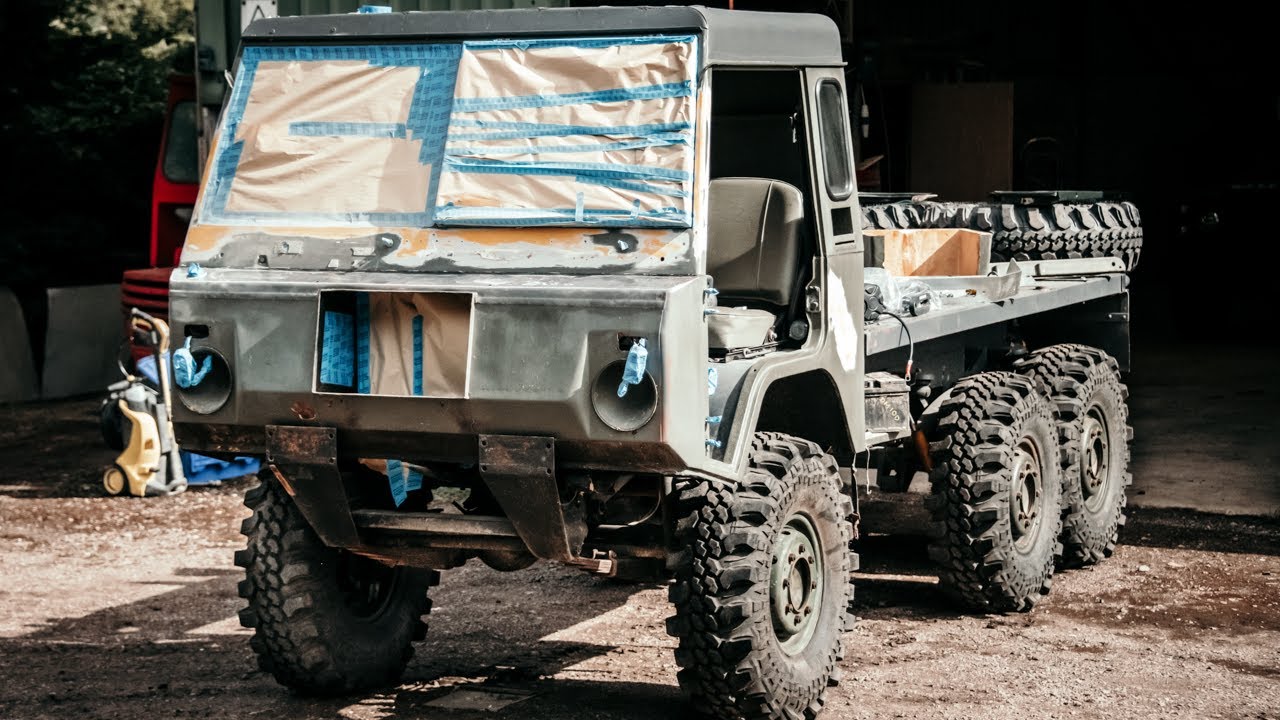 Что скрывается под наполнителем? Разборка и подготовка Volvo C304 6x6