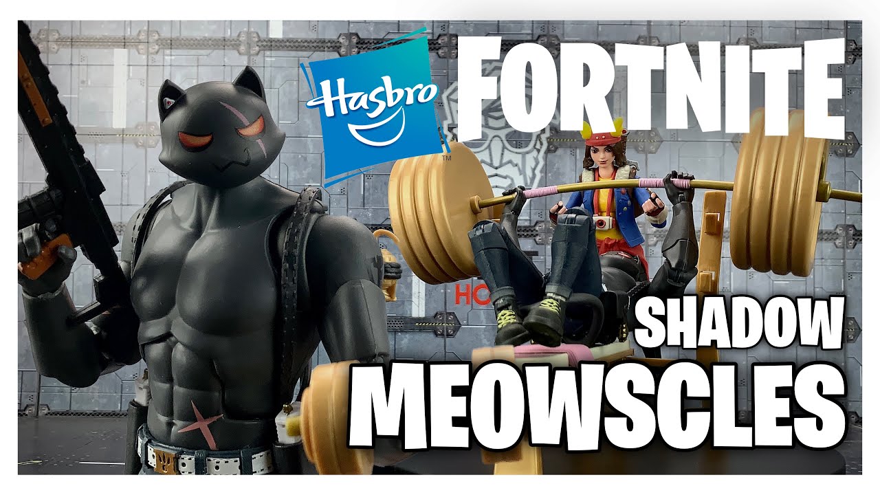 HASBRO Fortnite Victory Royal Series Shadow MEOWSCLES Review