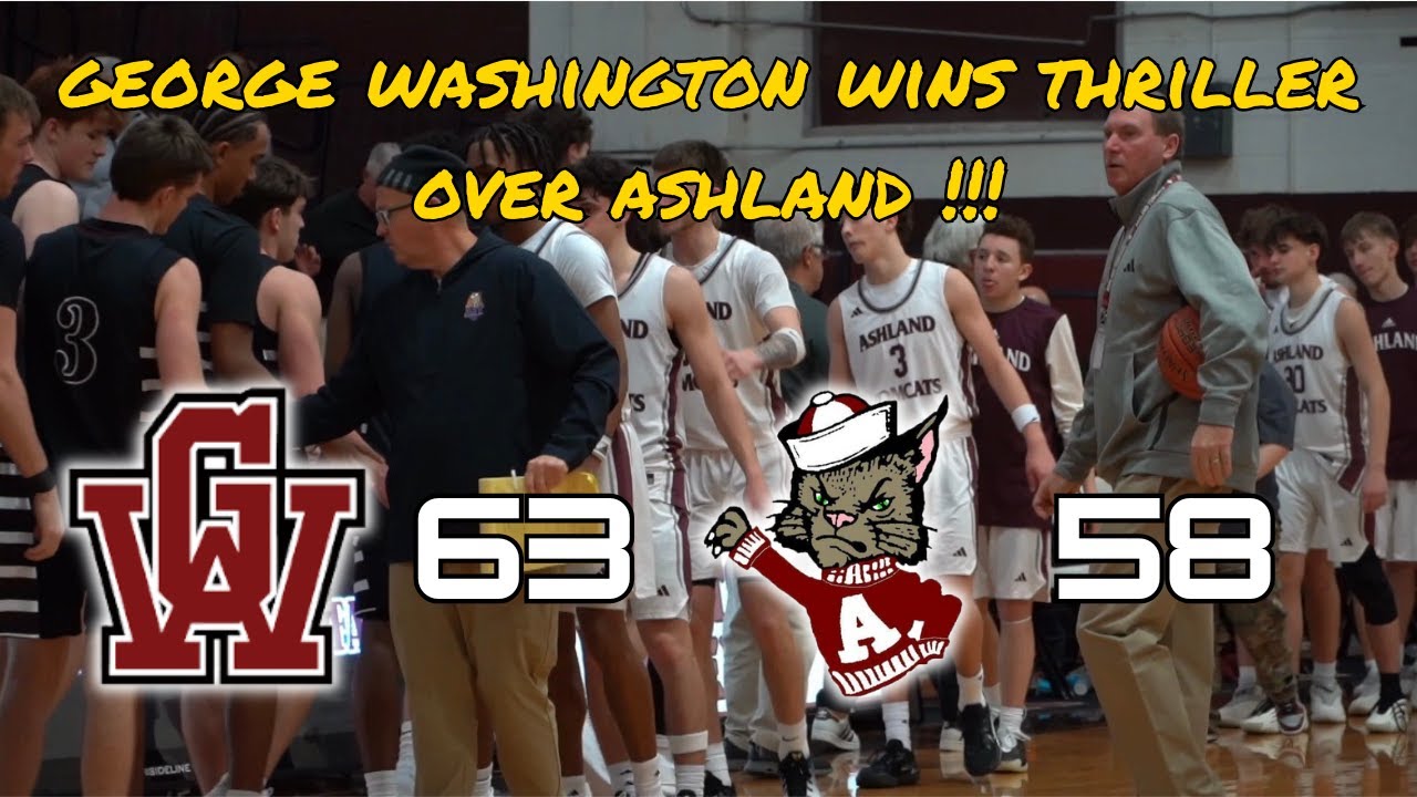 Ashland vs George Washington | Boys Basketball | Highlights | 01-3-2026