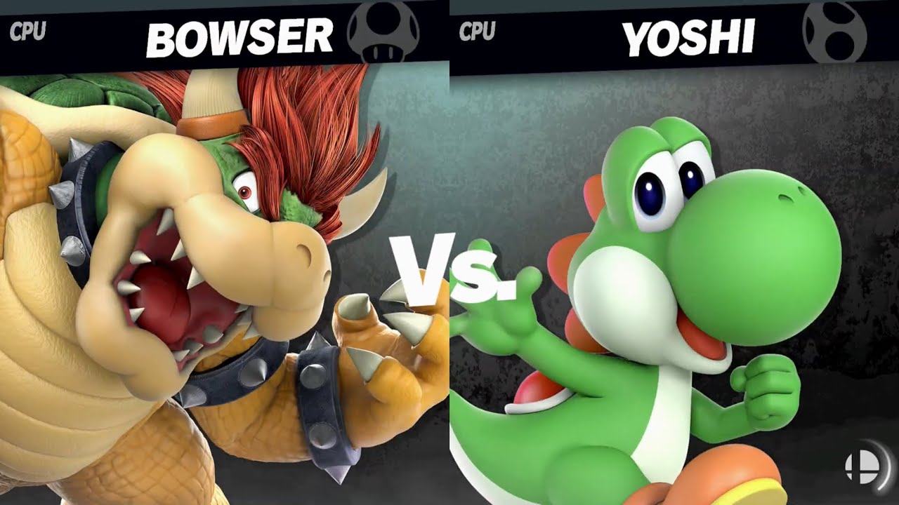 Super Smash Bros. Ultimate - Yoshi loses to Bowser 2