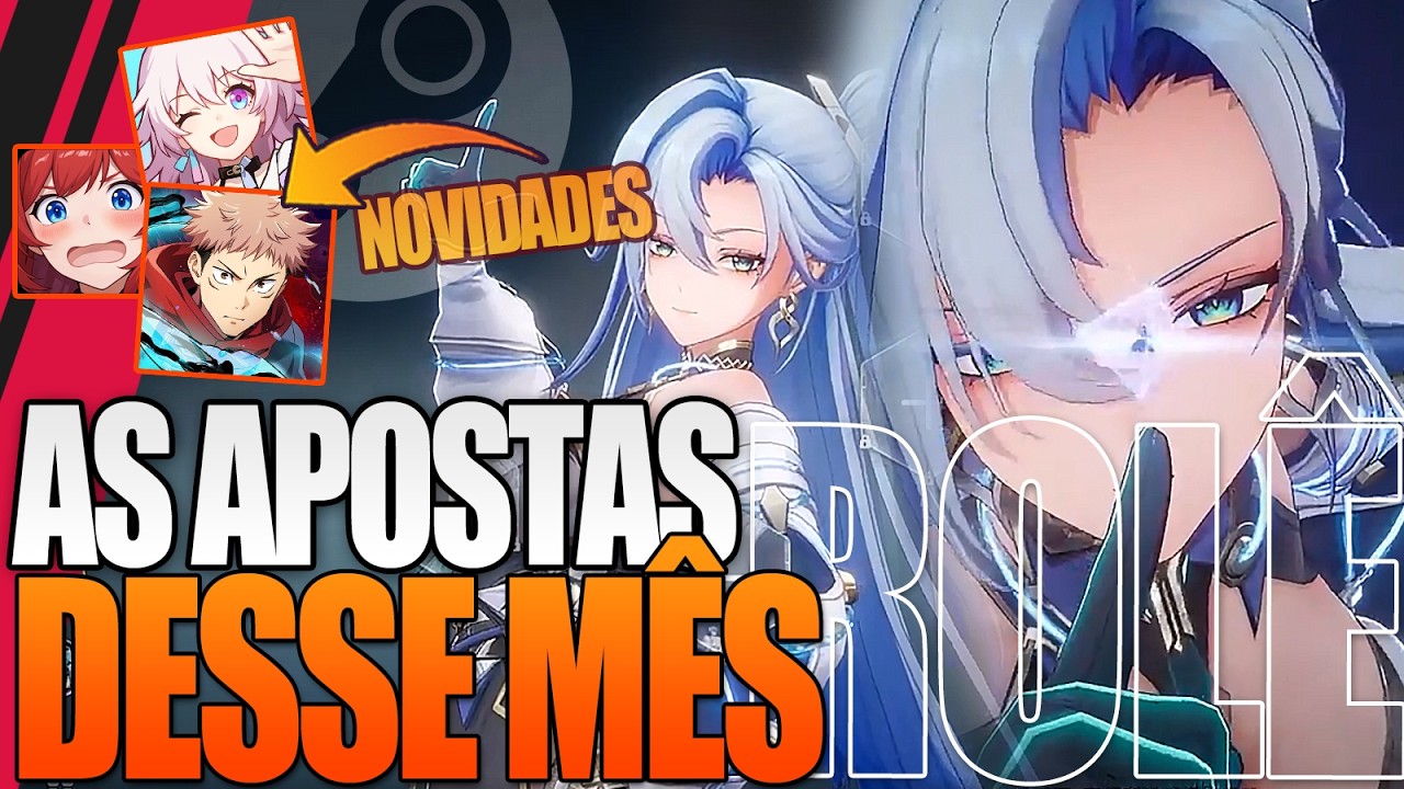 ROLÊ DOS GACHAS | JOGOS CHEGANDO NA STEAM, SEMPRE TEM UM GACHA NOVO PRA JOGAR
