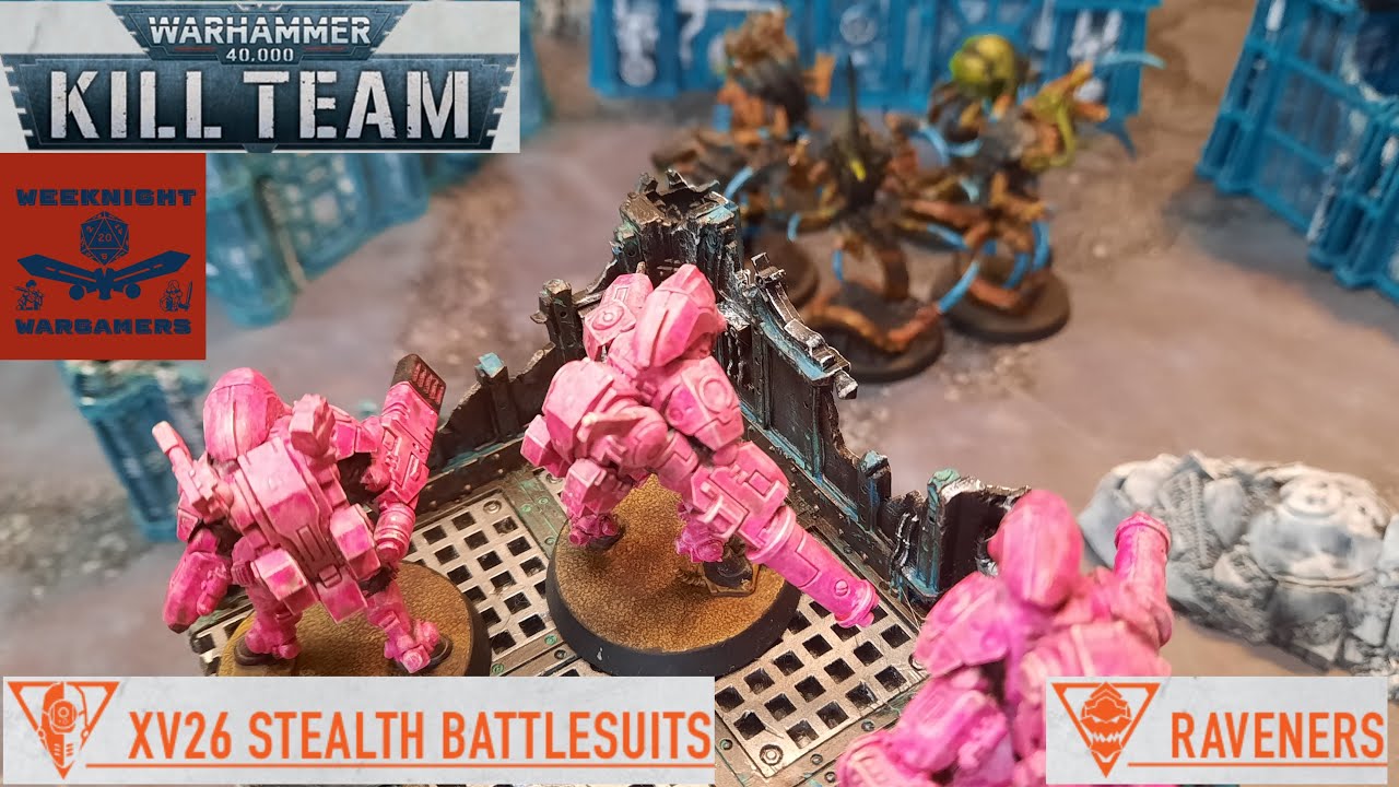 Raveners vs Stealth Suits Kill Team Battle Report