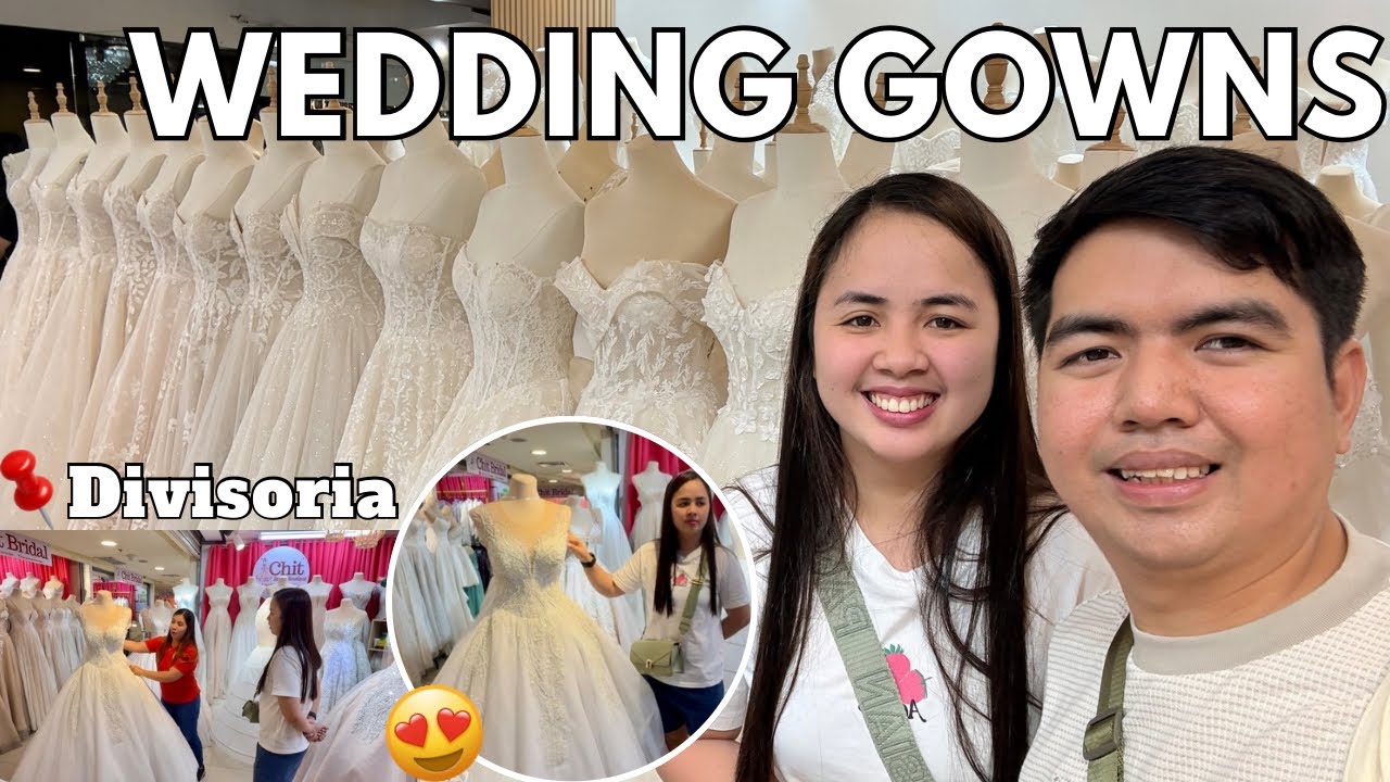 PAGHAHANAP NG WEDDING GOWN AT SUIT SA DIVISORIA | ANG DAMING MAGAGANDA😍