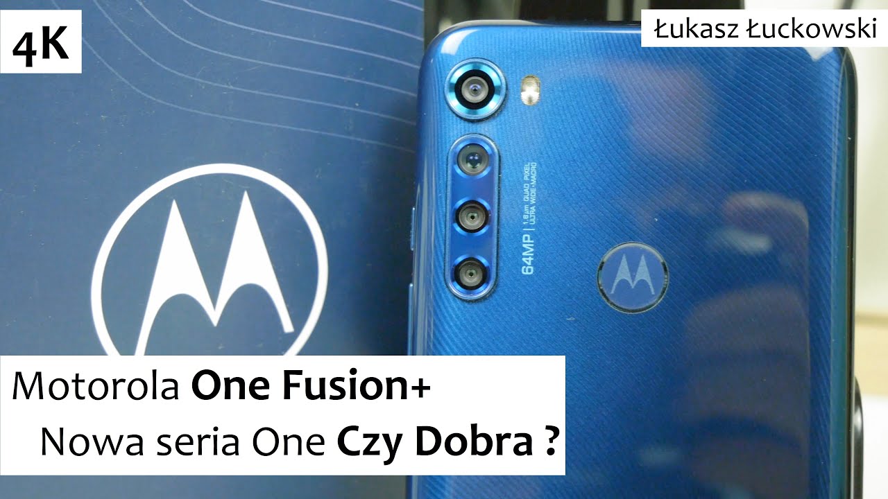 Motorola One Fusion+ Nowa seria One Czy Dobra ? | Pierwsze chwile