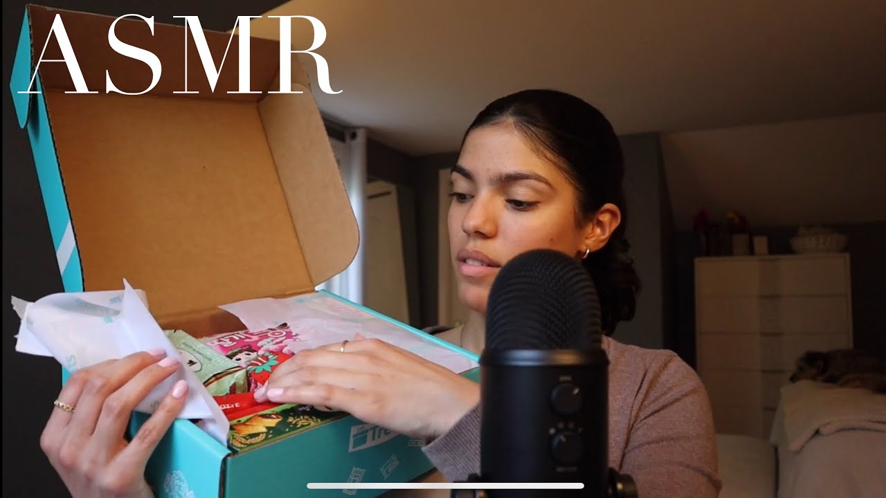 ASMR Trying South Koren snacks (TryTreats)