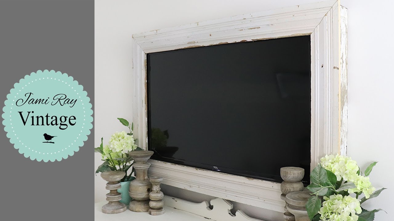 Farmhouse Bedroom Makeover Part 3 | Corbel Lights | Framed TV