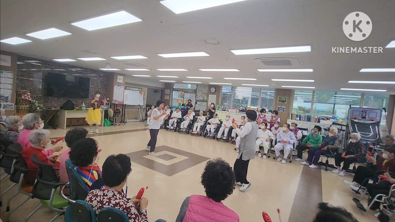 실버음악놀이치료 🎵🎶리듬악기🎶우드블럭 연주하기~🎶🎶🎶
