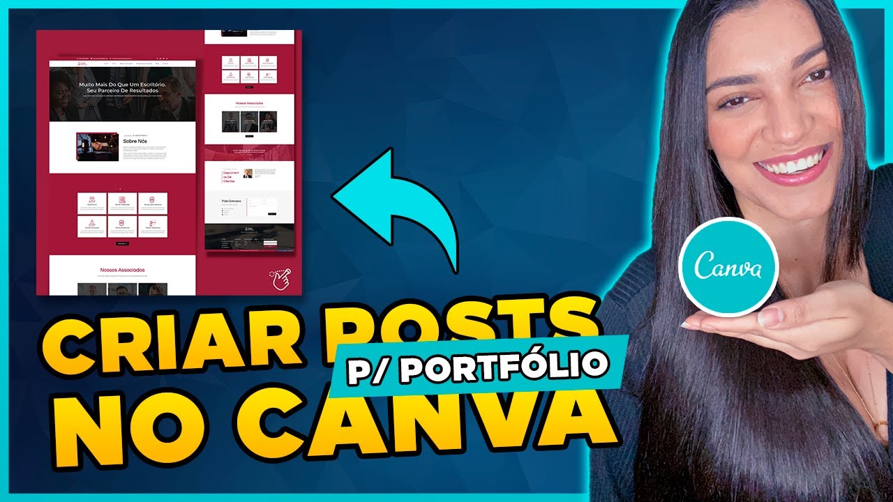Canva: 3 Formas de Criar Posts para Divulgar seu Portfólio nas Redes Sociais