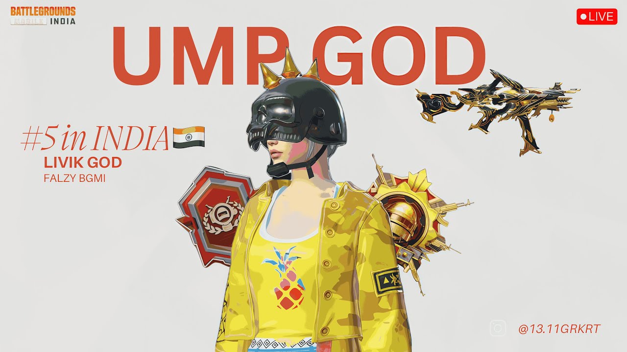 🔴 Last day Server Combat PUSH | 6 finger iPAD Player | FALZY BGMI