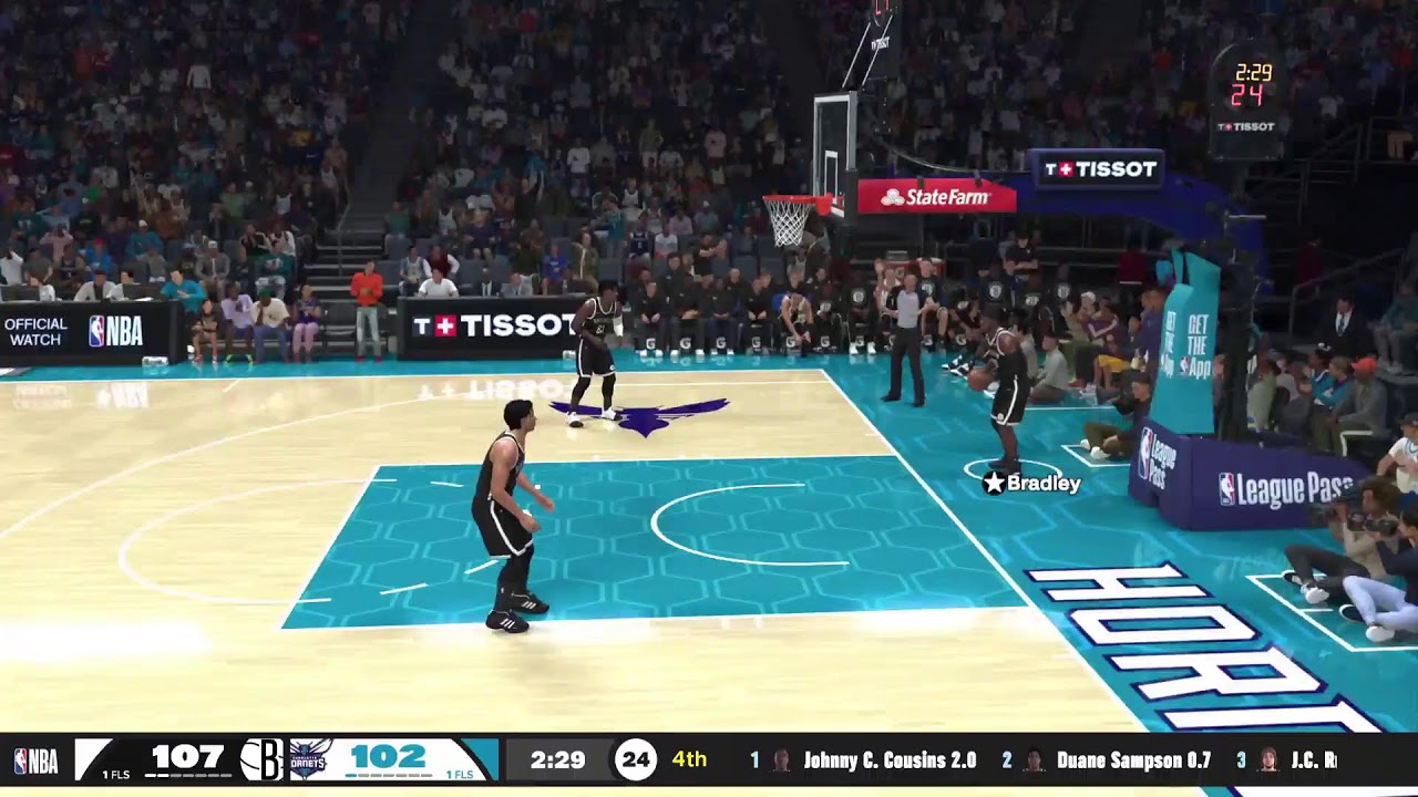 Brooklyn Nets At Charlotte Hornets October 26th 2087 Part 2