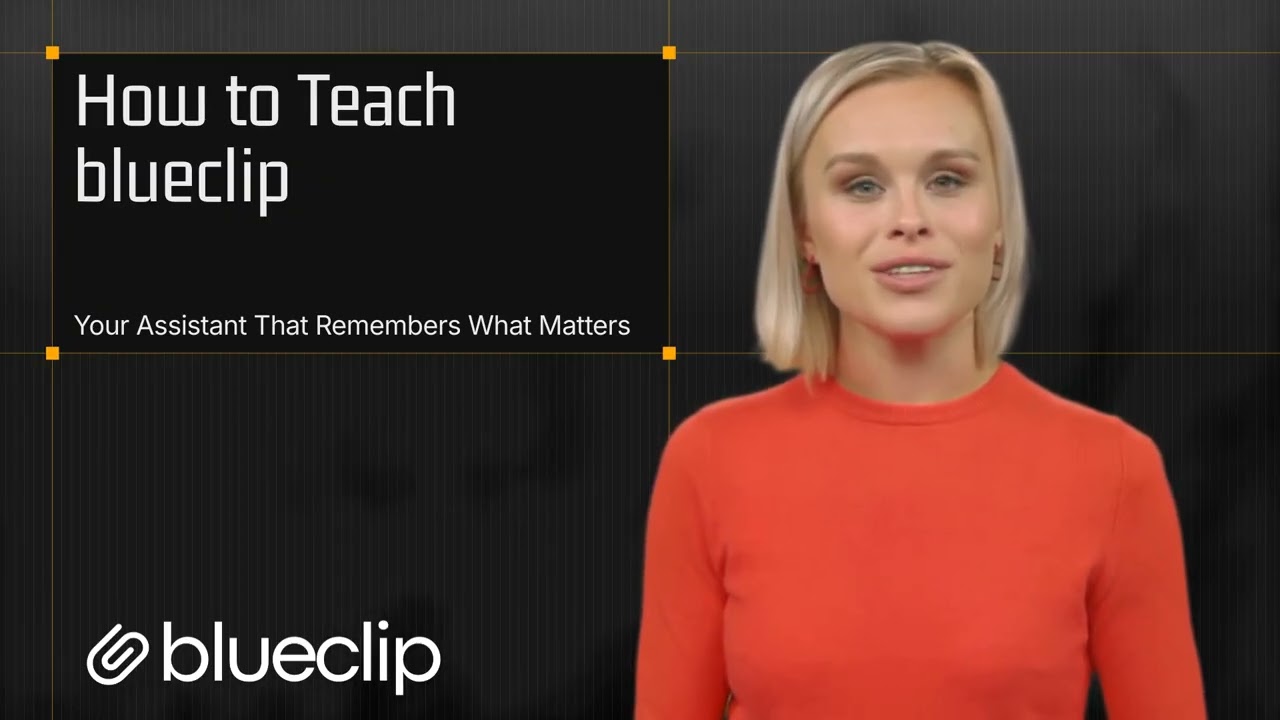 How to Teach blueclip?