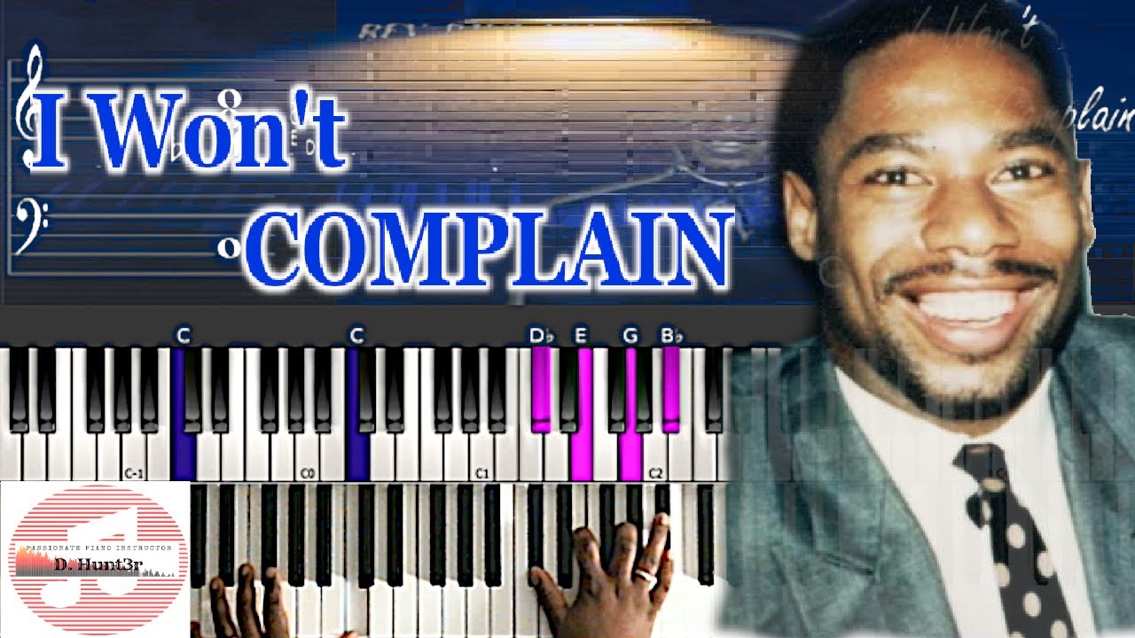 *Easy* Rev. Paul Jones - I Won't Complain 🎹 Tutorial