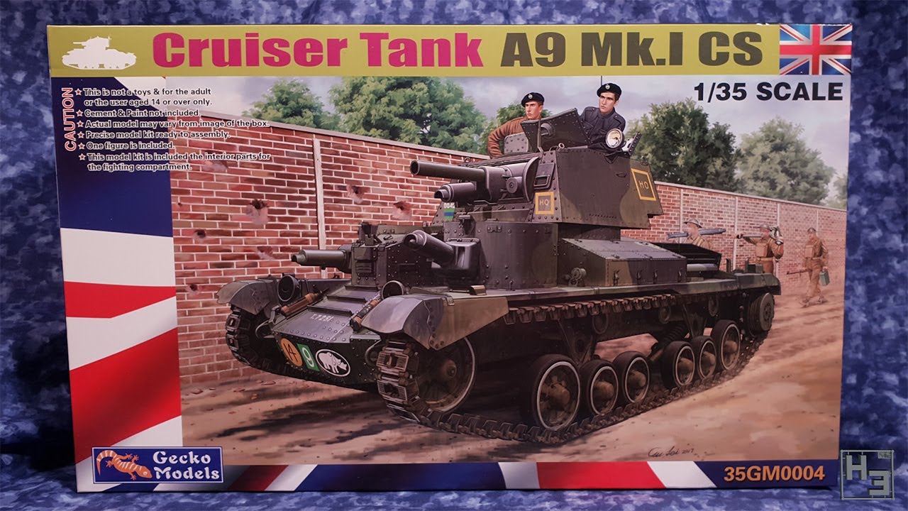 Gecko Cruiser A9 Mk.1 CS - What's in the Box