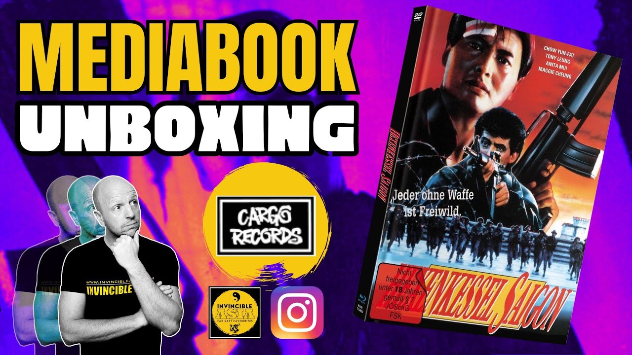 A BETTER TOMORROW 3 英雄本色3-夕陽之歌 - Cargo Movies Mediabook Blu-ray Unboxing & Review