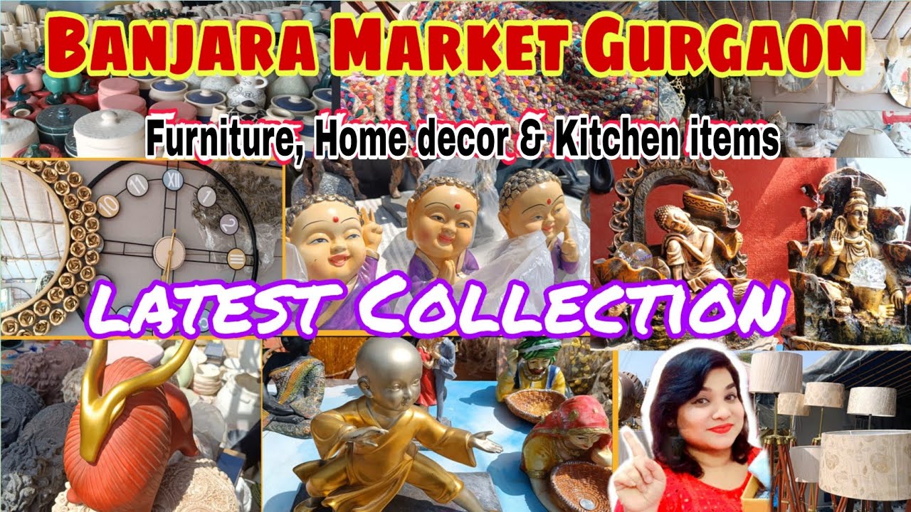 Banjara Market Gurgaon | Furniture, Home Decor & Crockery items | Latest Collection | Shop & Explore