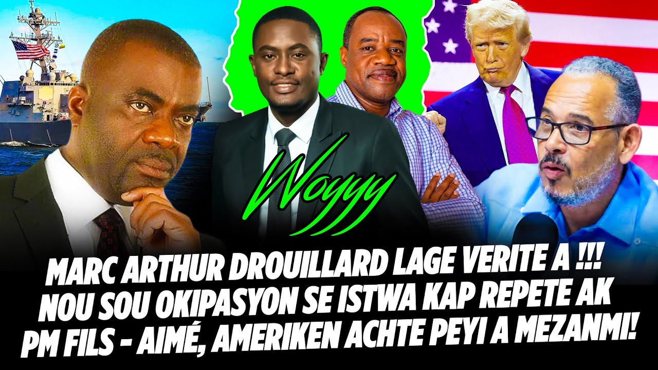 WOYYY MARC ARTHUR DROUILLARD LAGE VERITE A !!! NOU SOU OKIPASYON SE ISTWA KAP REPETE AK PM FILS   AI