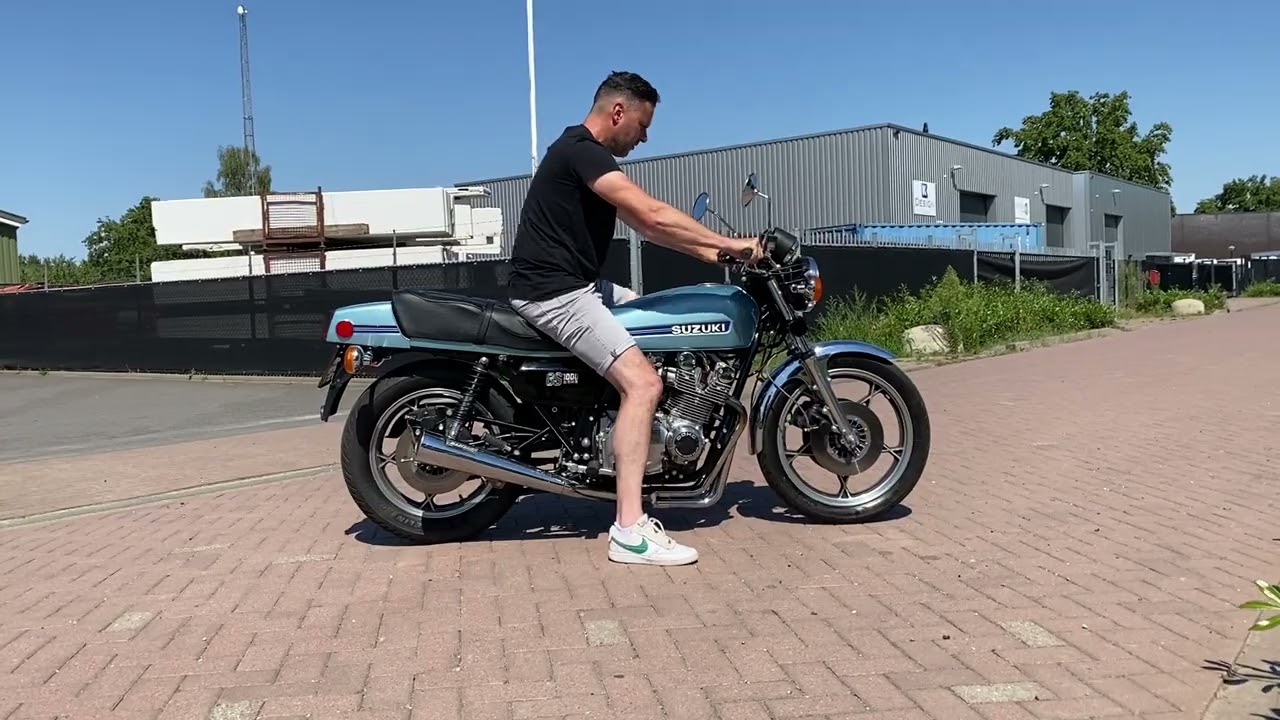 Suzuki GS1000, 1978, blue, ZH7919