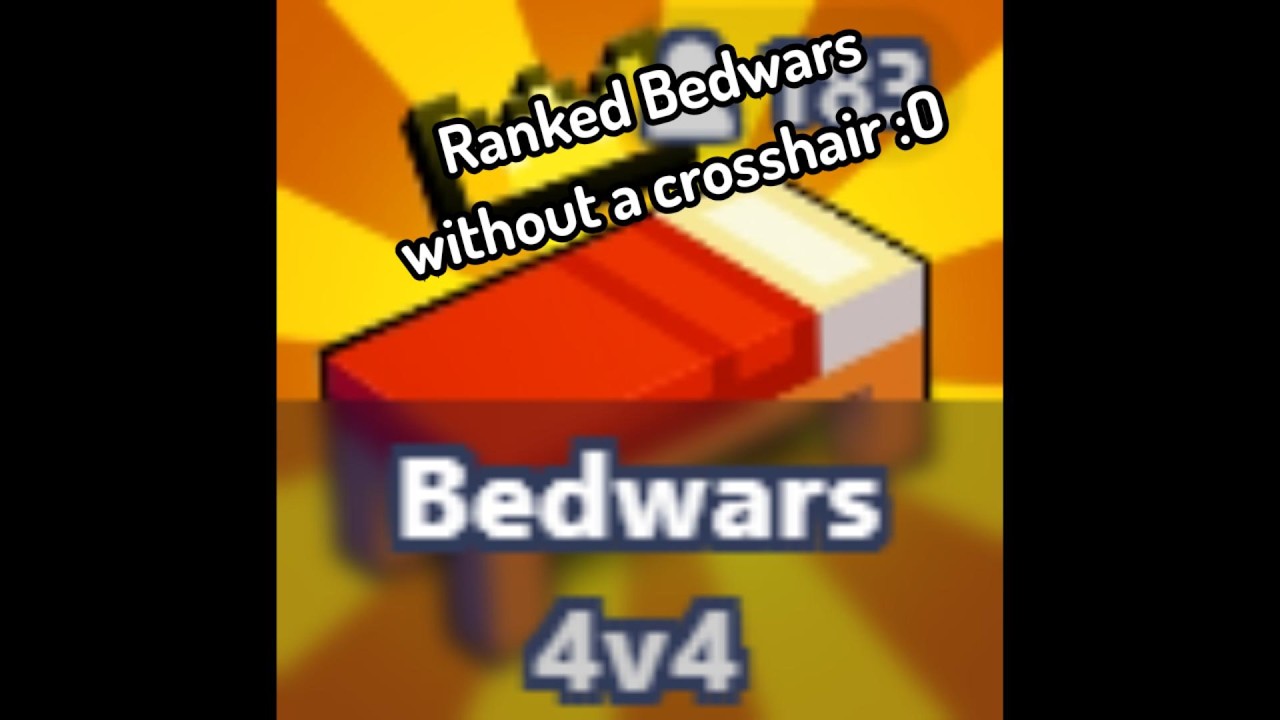Bloxd.io Ranked Bedwars without a Crosshair :O