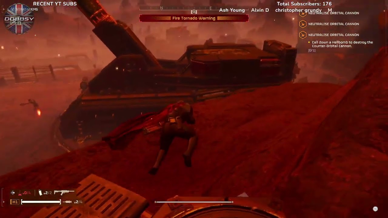 Helldivers 2  - Hellbot SOS siege breaker, Hammer, service technician and tank!! [En]