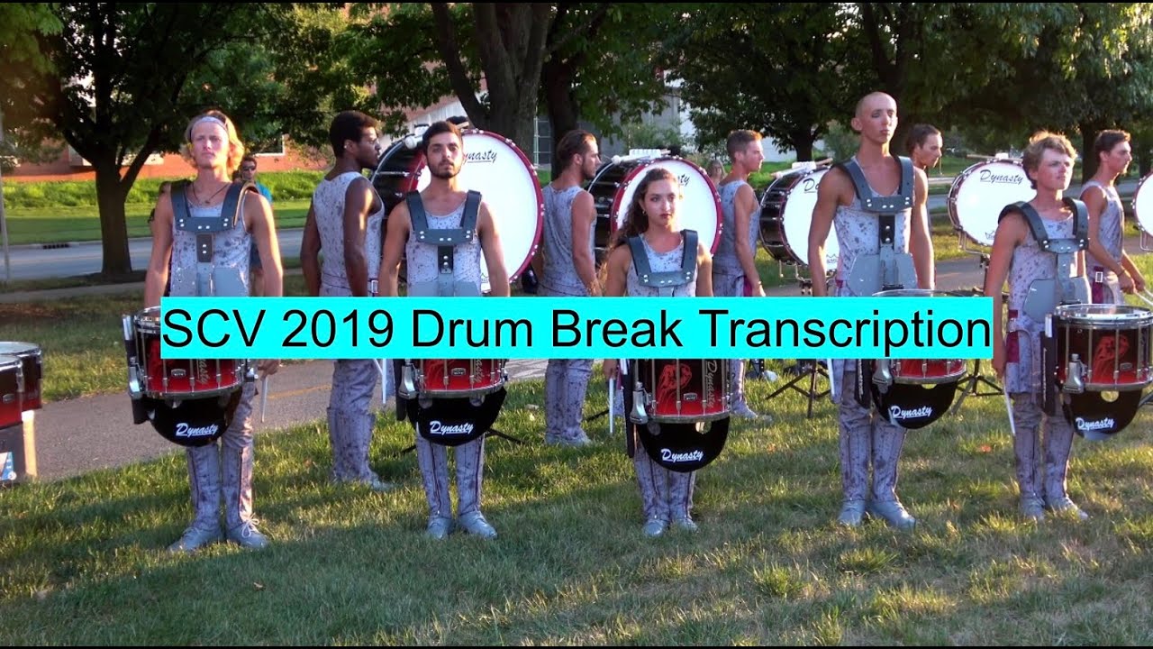 SCV 2019 Drum Break Transcription
