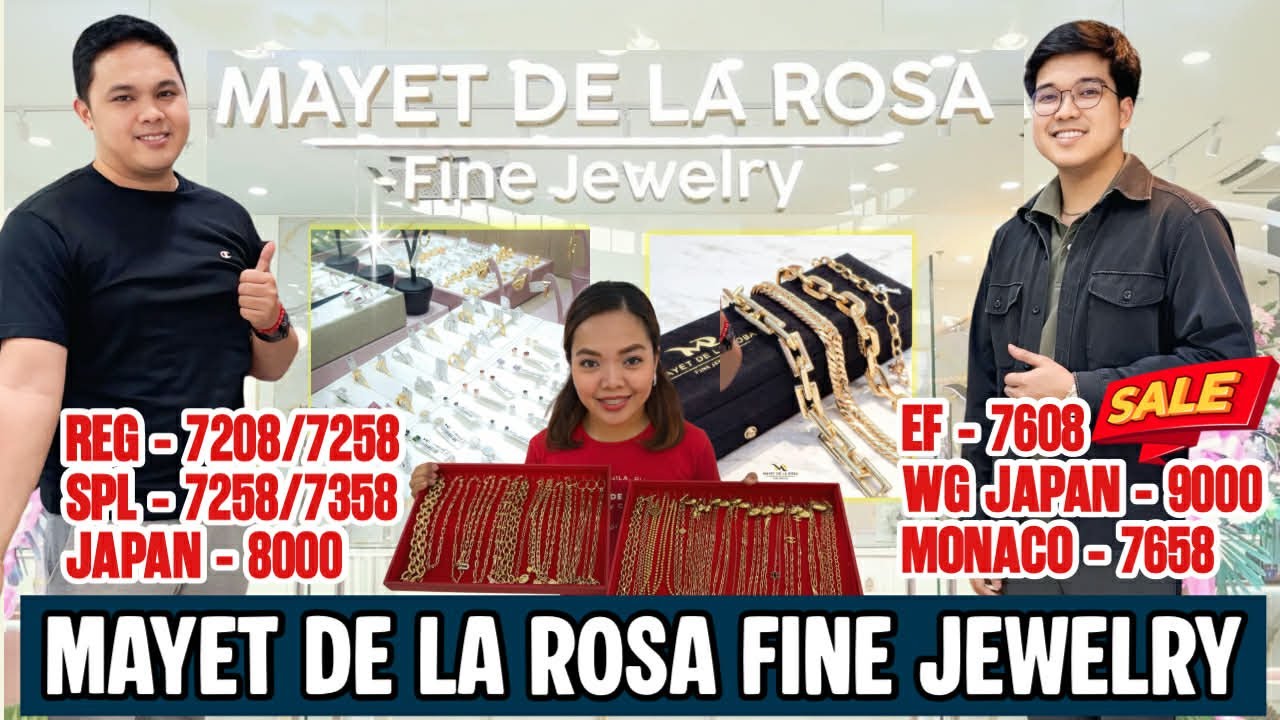 JANUARY 2026  Mayet De La Rosa Fine Jewelry Mura at Authentic Gold and Diamond Jewelry MUST WATCH!