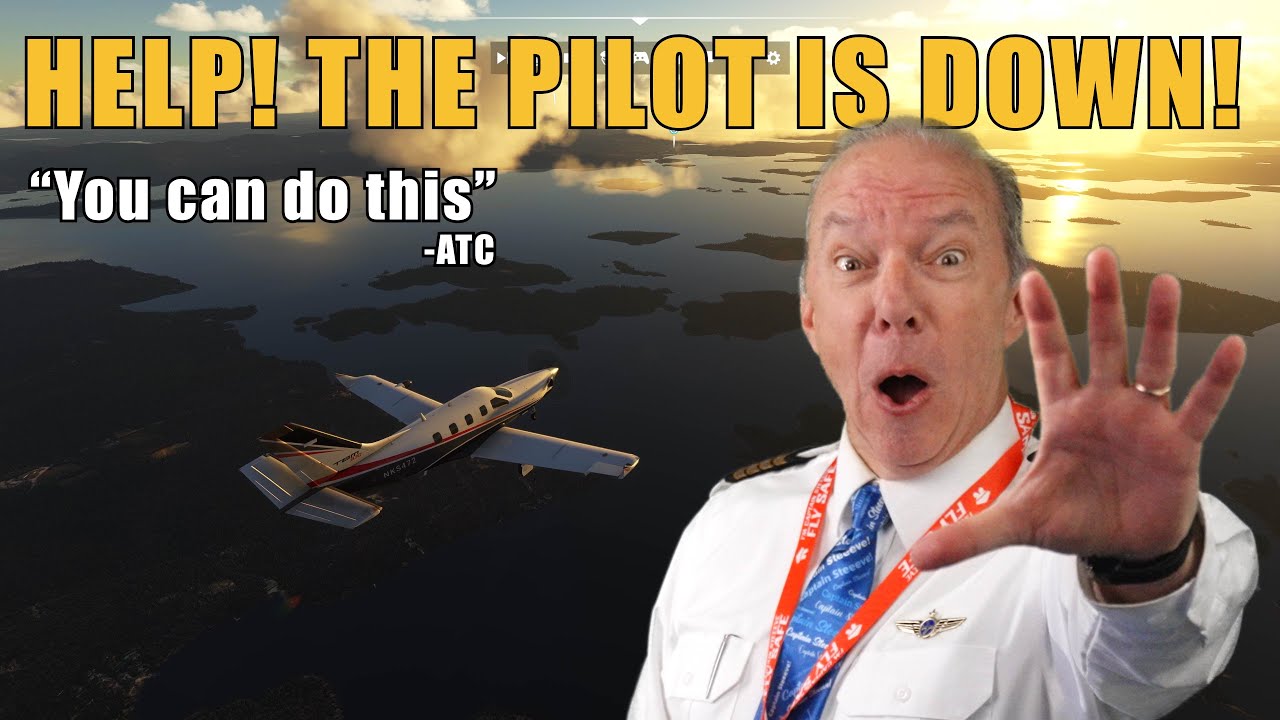 Pilot Incapacitated After Takeoff — Daughter Takes Control and Attempts Landing!