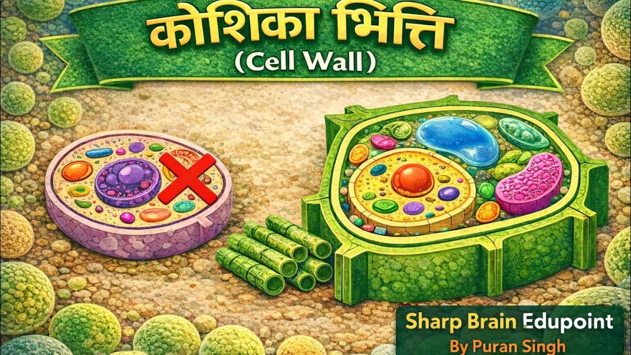 कोशिका भित्ति|| cell wall#biology#rssb #education #sciencefacts #upse #rpse #compitativeexams    