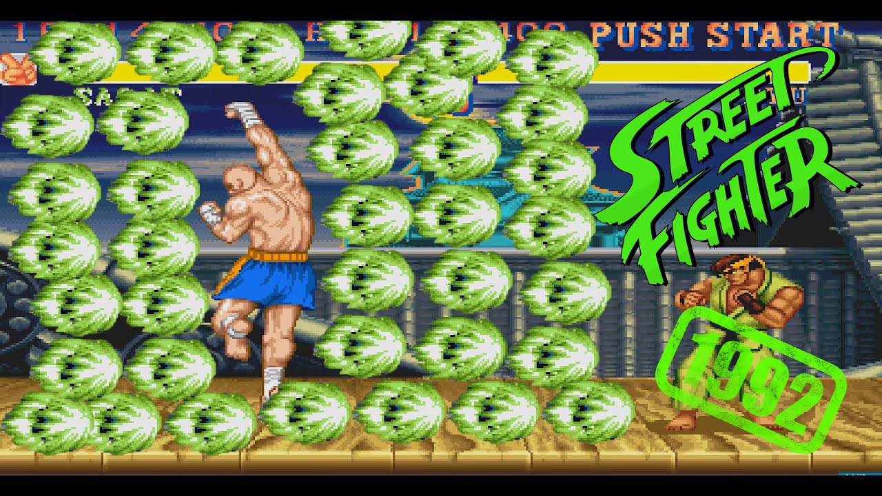 Мощные удары Сагата | Street Fighter II Champion Green Edition (2026)