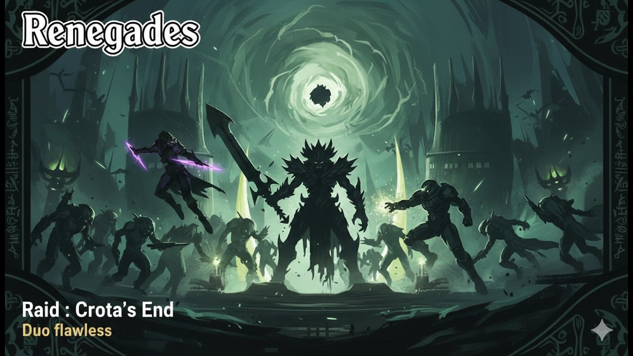 [FR/PC] Duo flawless Crota's End - Renegades