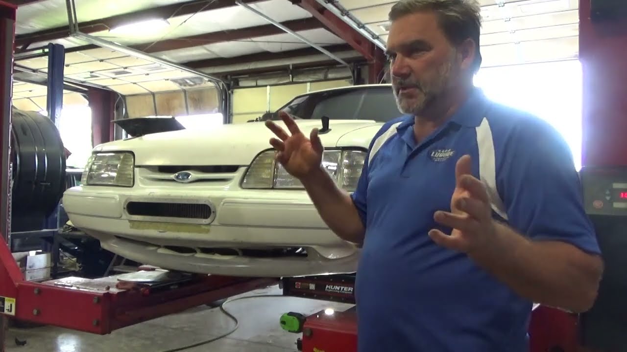 Drag And Drive Notchback Mustang Racecraft Suspension Setup!